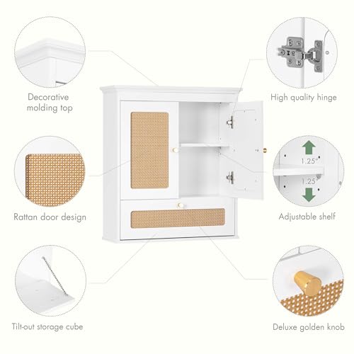 29% Off Spirich Boho Bathroom Over-Toilet Cabinet - Image 6