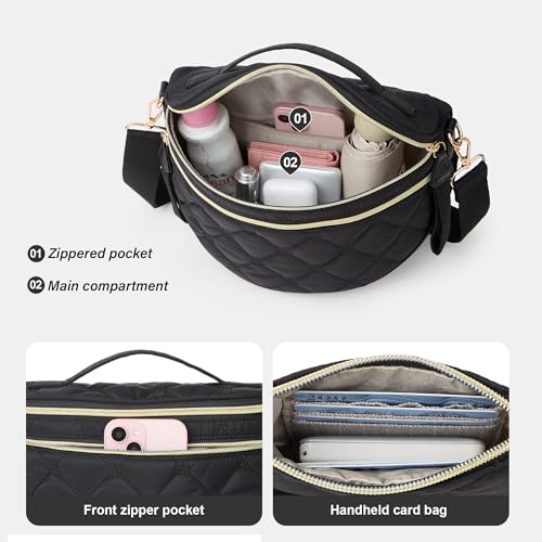 Save 50% on Fashionable Vegan Leather Crossbody Bag - Image 8