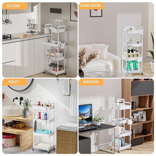 26% Off REBECAT 4-Tier Rolling Storage Cart - Image 7
