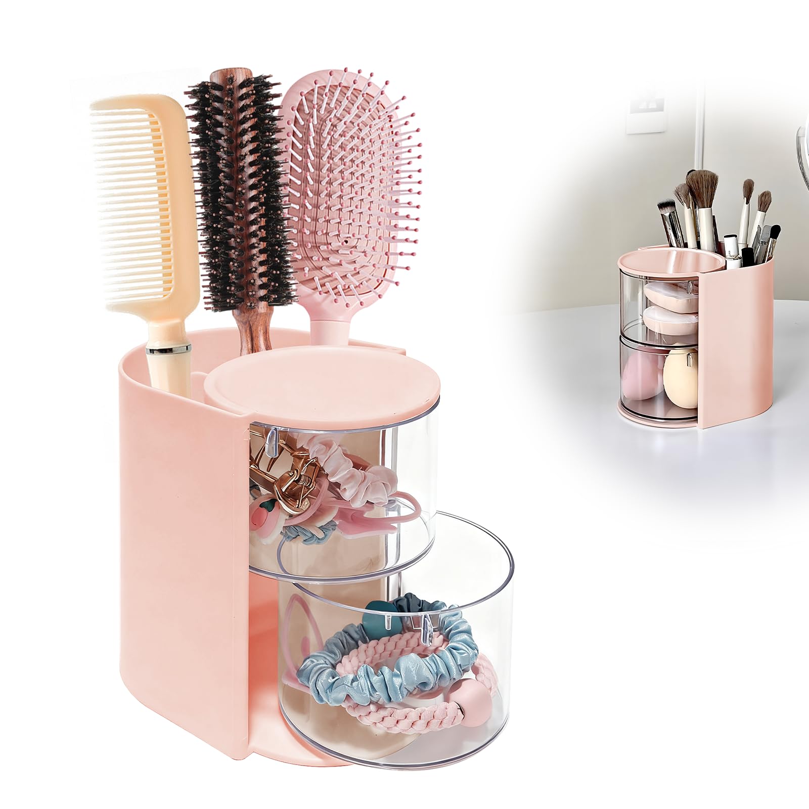 30% Off Rotating Hair Accessory Organizer for Girls