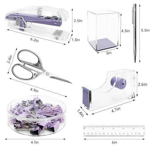 Purple 10-Piece Desk Organizer Set at 50% Off – Now $9.99 - Image 4