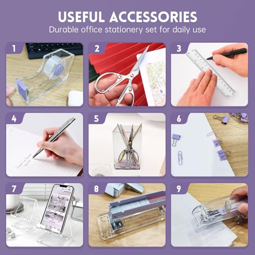 Purple 10-Piece Desk Organizer Set at 50% Off – Now $9.99 - Image 5