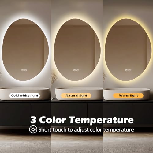 LED Bathroom Mirror with Lights, Now $64.99 - Image 4