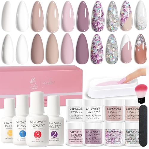 Best Value: 35% Off Lavender Violets Dip Powder Nail Kit - Image 2