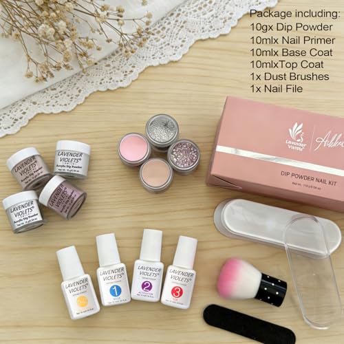 Best Value: 35% Off Lavender Violets Dip Powder Nail Kit - Image 7
