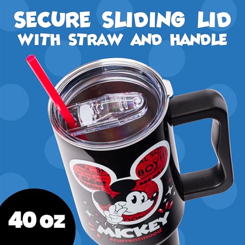 31% Off Disney Mickey Mouse Tumbler with Handle & Straw - Image 4