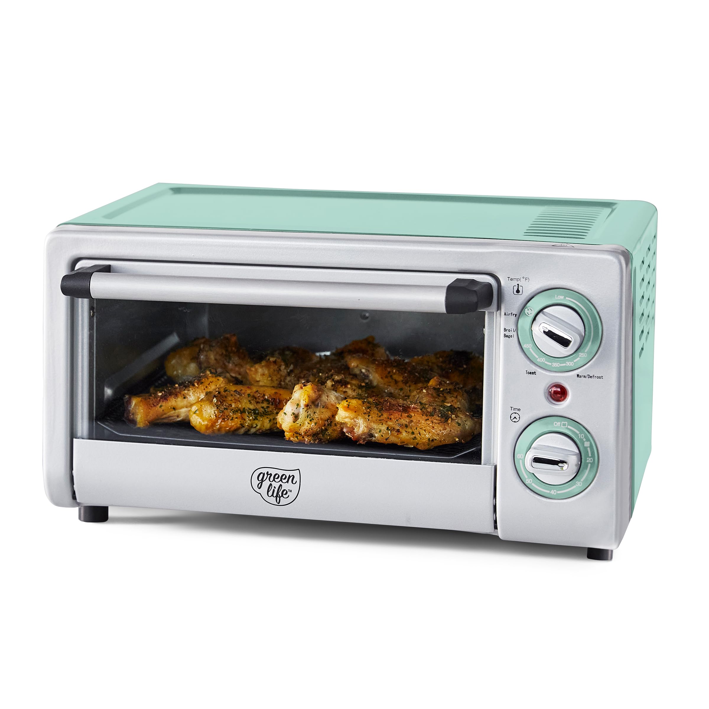 14% Off GreenLife Stainless Steel Air Fryer Toaster Oven