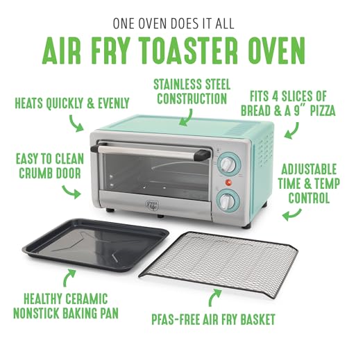 14% Off GreenLife Stainless Steel Air Fryer Toaster Oven - Image 4