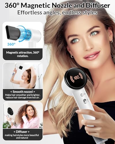 50% Off Ionic Hair Dryer with Diffuser - Fast Drying - Image 4