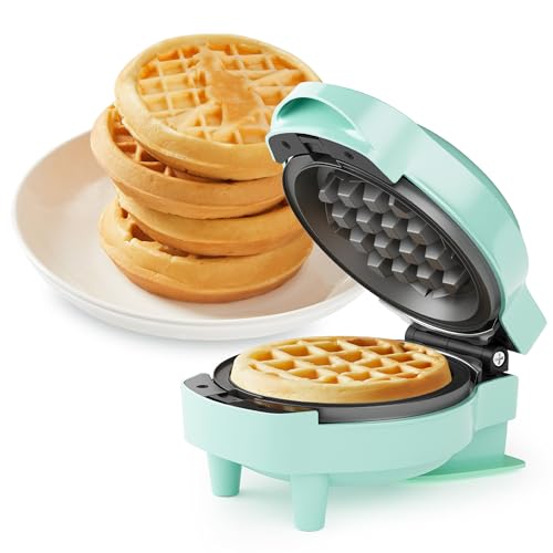 Sunvivi Mini Waffle Maker: 6 Plates, Fun Shapes - Image 7