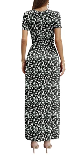 50% Off CATHY Women's Maxi Wrap Dress with Pockets - Image 4