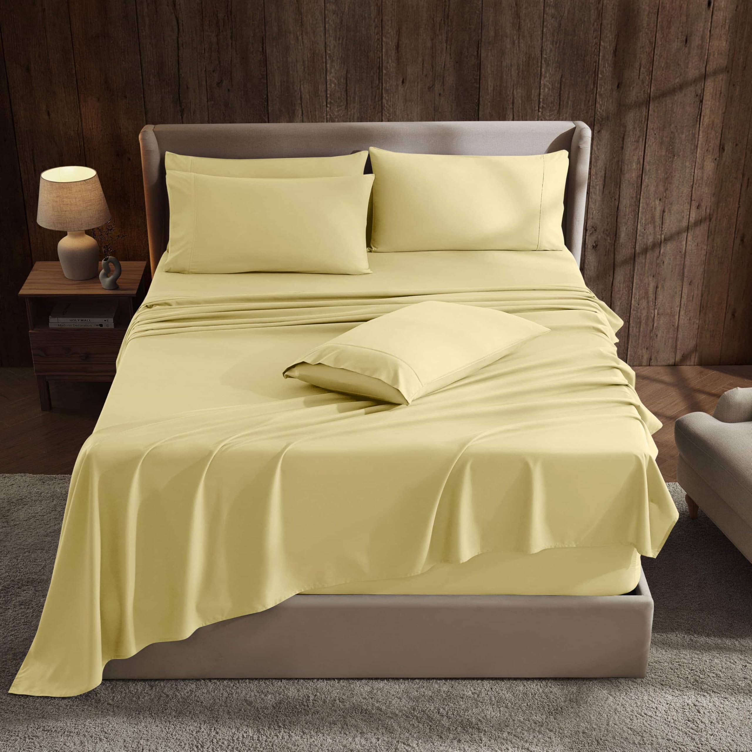 Save 37% on Hearth & Harbor Extra Deep Sheet Set - Queen - Image 1