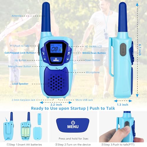 50% Off Topsung Walkie Talkies for Kids & Adults - Image 3