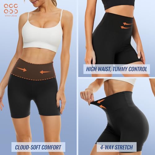 48% Off 3-Pack High Waisted Biker Shorts for Women - Image 4