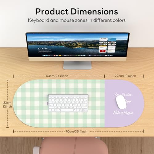 75% Off Velluxion Checkered Desk Pad Protector - Image 6
