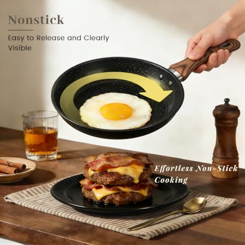 50% Off Frying Pan Set: 9-Piece Nonstick Skillets - Image 4