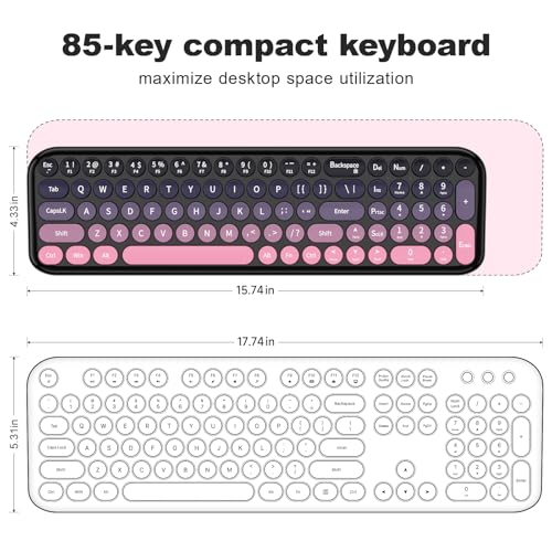 50% Off Retro Typewriter Keyboard & Mouse Combo – Meidosa - Image 8