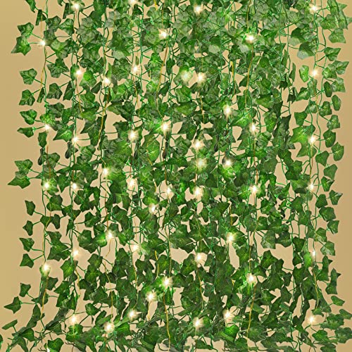 55% Off RECUTMS 86ft Ivy Vines with LED Lights