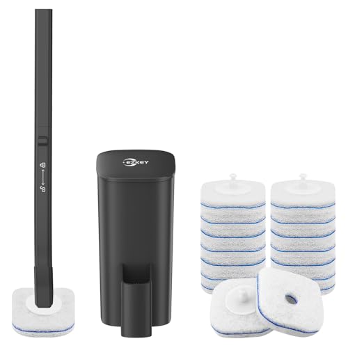50% Off EZKEY Disposable Toilet Brush with 14 Refills