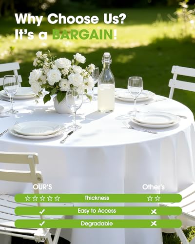 30% Off Pureegg 6-Pack Disposable Tablecloths - Image 6
