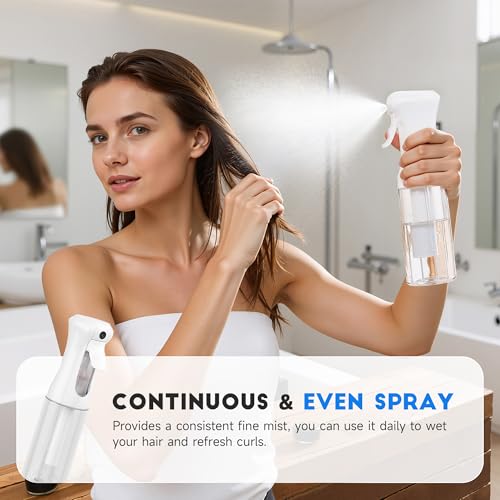 50% Off 3-Pack Fine Mist Spray Bottles for Hair & Plants - Image 5