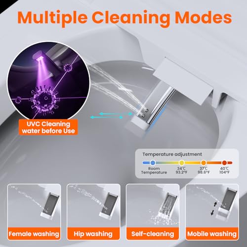 Save $200 on Smart Bidet Toilet with Auto Lid & Foot Sensor - Image 4