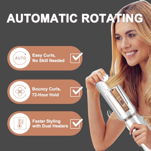 50% Off JINRI Automatic Curling Iron with Code W9N2HVDM - Image 3
