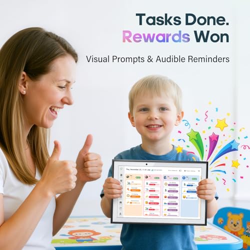 Save 40% on LQN 10.1" Smart Digital Family Calendar - Image 4