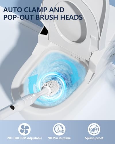 Save 50% on Leebein Electric Toilet Brush Cleaning Kit - Image 2