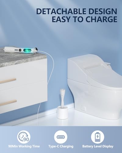 Save 50% on Leebein Electric Toilet Brush Cleaning Kit - Image 5