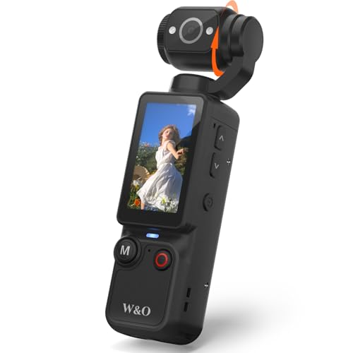 42% Off W & O Pocket Vlogging Camera with Rotating Lens