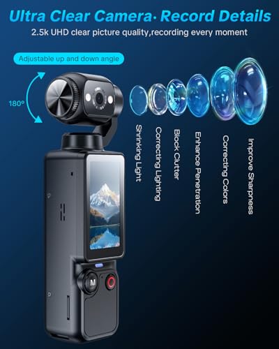 42% Off W & O Pocket Vlogging Camera with Rotating Lens - Image 5