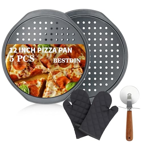 40% Off Bestdin 5-Piece Pizza Pan Set with Code 2FT4X75E