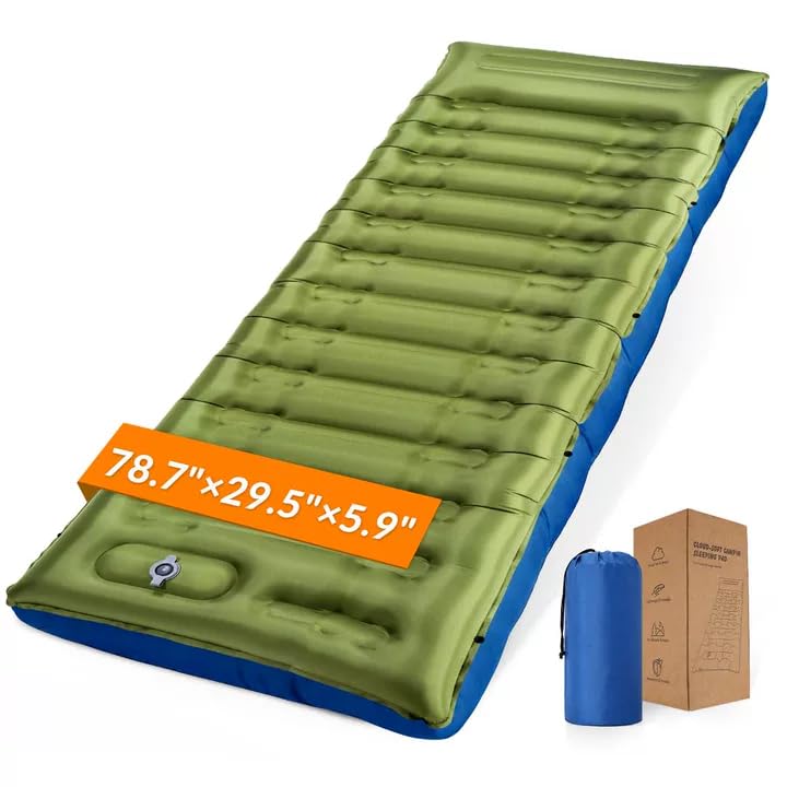 35% Off NINTYNINE Extra-Thick Camping Sleeping Pad with Pump