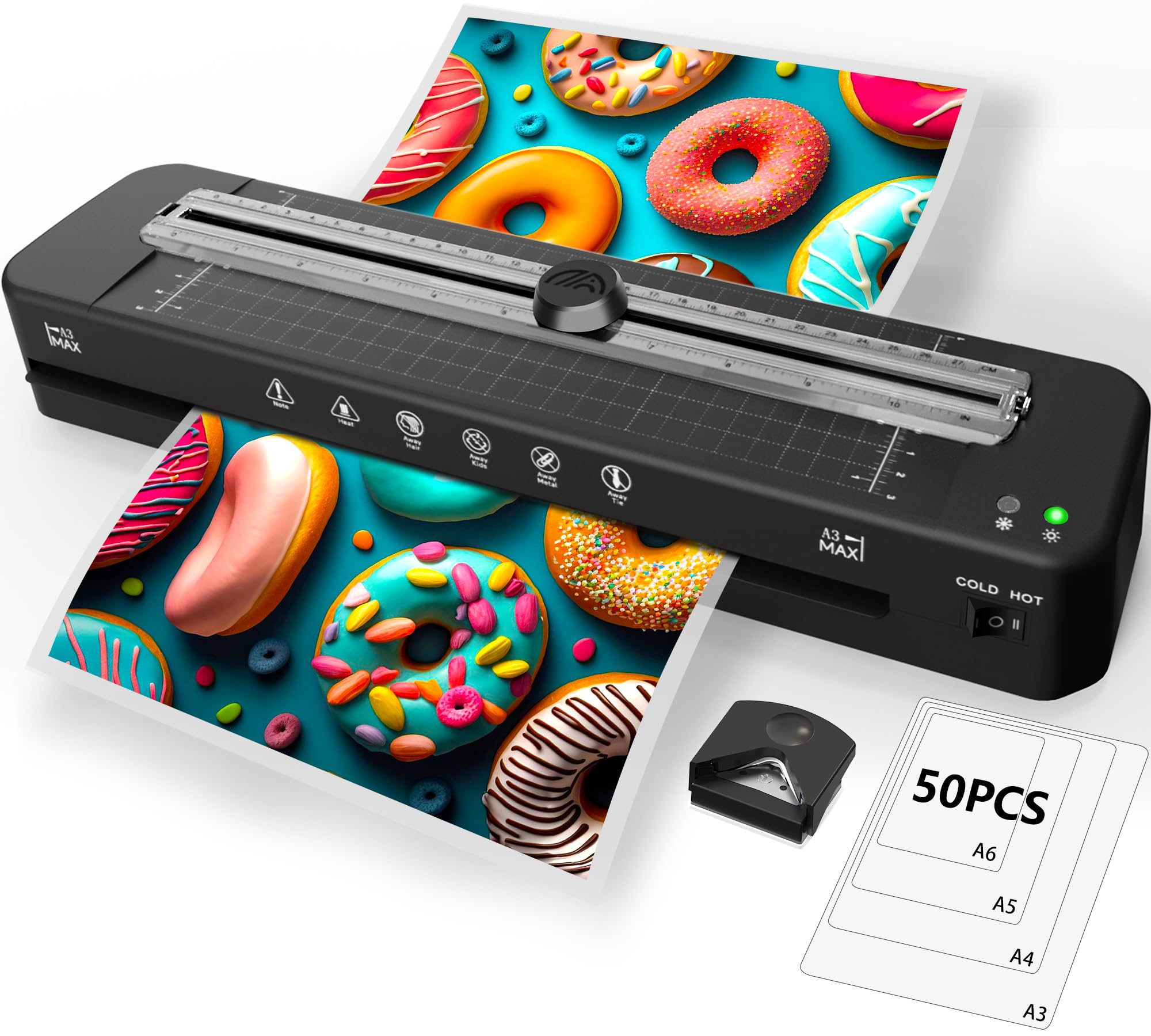 50% Off Raycial 13-Inch Laminator with Bonus Sheets