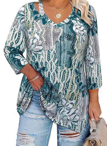 50% Off Amrto Plus Size Tunic Tops with Code M4JT2XLU