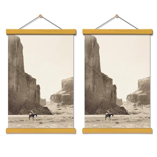 50% Off Wooden Magnetic Poster Hangers 2-Pack