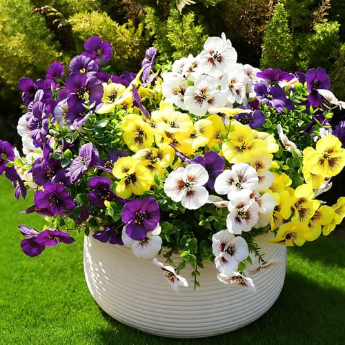 50% Off Fanfantoey UV Resistant Artificial Flowers Set