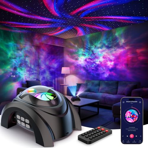 50% Off Rossetta Dual Lens Galaxy Star Projector Light
