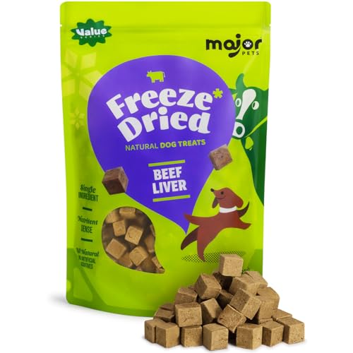 48% Off MAJOR PETS Freeze Dried Beef Liver Dog Treats