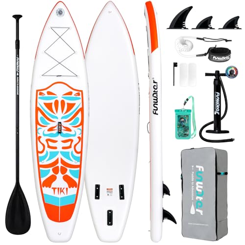 60% Off FunWater Inflatable Stand Up Paddle Board with Accessories