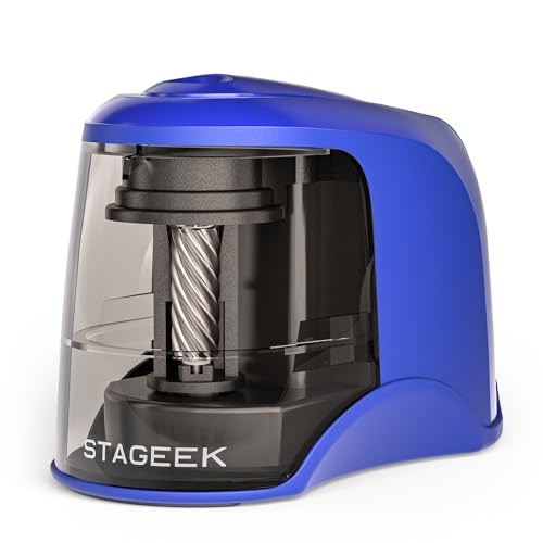 50% Off STAGEEK Electric Pencil Sharpener - Dual Power