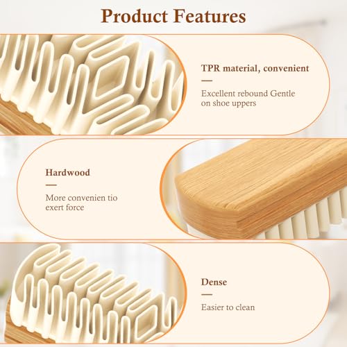 40% Off 2-in-1 Suede Shoe Brush & Cleaner Kit - Image 4