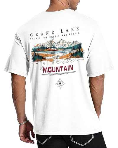 50% Off YTD Outdoors Oversized Graphic T-Shirts for Men & Women