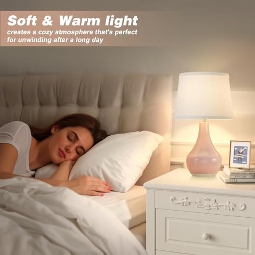 50% Off Pink Ceramic Table Lamps Set of 2 with Code - Image 2