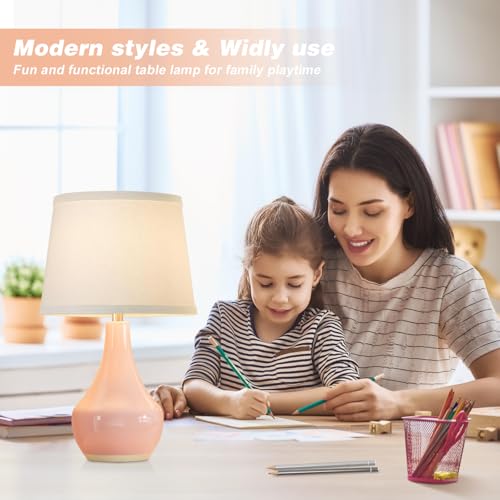 50% Off Pink Ceramic Table Lamps Set of 2 with Code - Image 4
