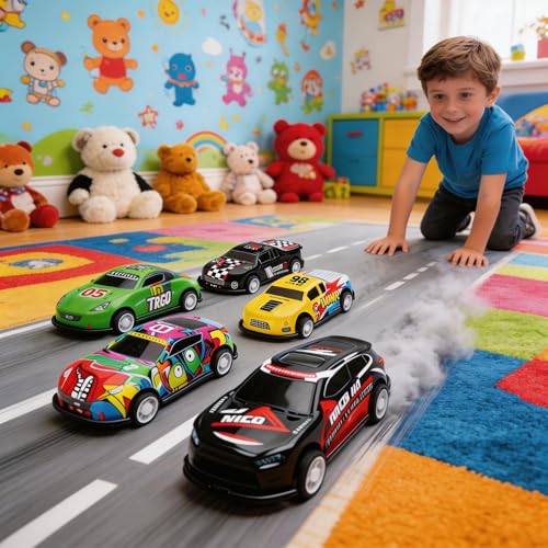 50% Off 28-Piece Racing Car Gift Set for Kids - Image 4