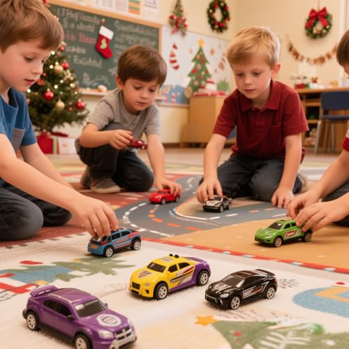 50% Off 28-Piece Racing Car Gift Set for Kids - Image 5