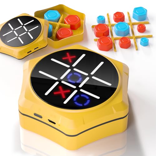 50% Off VORQXIN Handheld Tic Tac Toe Game - 5-in-1 Brain Teaser