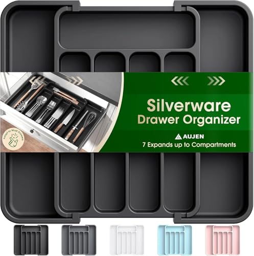 Save 39% on Aujen Expandable Kitchen Drawer Organizer